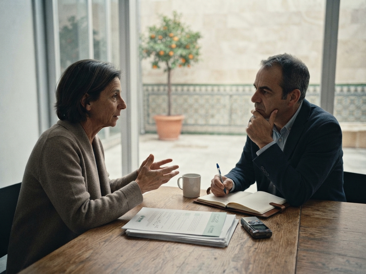 directivo compartiendo conocimiento y experiencia profesional